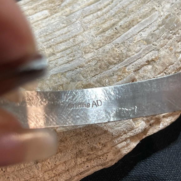 SOLD…..Navajo Feather Turquoise Cuff - Picture 5 of 6